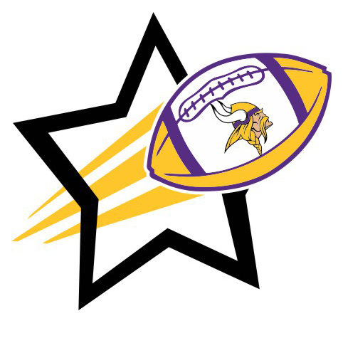 Minnesota Vikings Football Goal Star logo vinyl decal